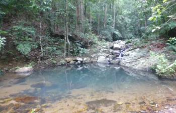 a scenic spot by the riverside Udakiruwa