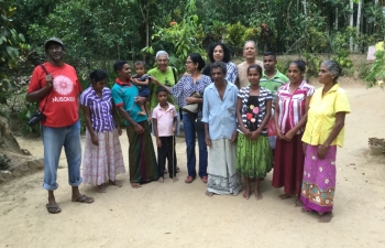 Our friends in Udakiruwa village